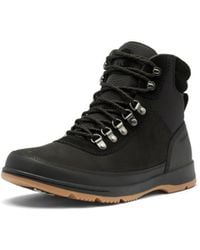 Sorel - Men's Ankeny Ll Hiker Plus Waterproof Boot - Black, Gum 10 - 12 - Lyst
