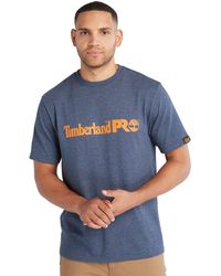 Timberland - Core Linear Logo Short-sleeve T-shirt - Lyst