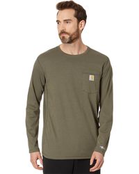 Carhartt - Force Relaxed Fit Midweight Long Sleeve Pocket T-shirt - Lyst