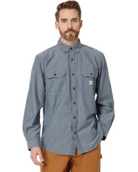 Carhartt - Loose Fit Midweight Chambray Long Sleeve Shirt - Lyst