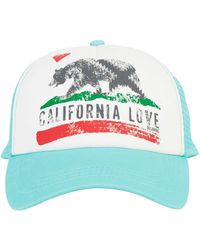 Billabong - Womens California Love Pitstop Adjustable Trucker Hat Baseball Cap - Lyst