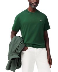 Lacoste - Short Sleeve Classic Fit Crew Neck Tee Shirt - Lyst