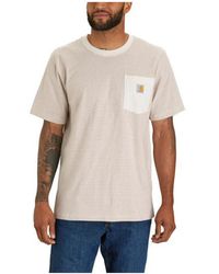 Carhartt - Relaxed Fit Heavyweight Short-sleeve Pocket T-shirt - Lyst