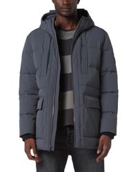 Andrew Marc - Mid-length Puffer Jacket - Lyst