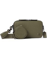COACH - Charter Slim Crossbody In Pebble Leather With Sculpted C Hardware Branding - Lyst