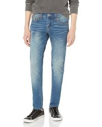 True Religion - Rocco Skinny Medium Wash In Baseline - Lyst