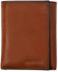 Dockers - Burnished Edge Trifold Wallet - Lyst