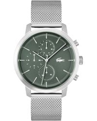 Lacoste - Orologio Analogico Multifunzione al Quarzo da Uomo Collezione REPLAY con Cinturino in Acciaio Inossidabile con Cinturino - Lyst