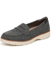 Dr. Scholls - Nice Day Slip On Loafer Loafer Charcoal Wool 6 M - Lyst