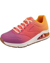 Skechers - Uno 2 Ombre Away ,ladies Trainers,low Shoe,lace-up,street Shoe,sneaker,casual Shoe,wedge Heels,width: Regular,removable - Lyst