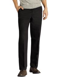 lee men's weekend flat front chino pants