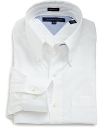 tommy hilfiger white dress shirt
