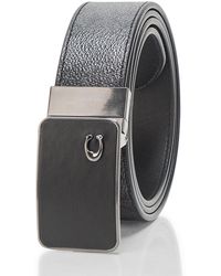COACH - 38mm Reversible C Plaque Buckle Belt In Signature - Lyst