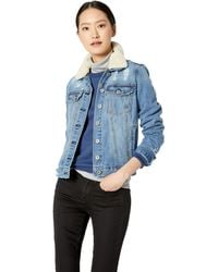 jessica simpson white jean jacket