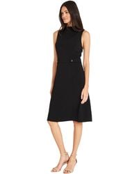 Maggy London - S Versatile Mock Neck Sleeveless A-line For | Dresses - Lyst
