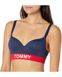 Tommy Hilfiger - Seamless Lightly Lined Lounge Bralette - Lyst