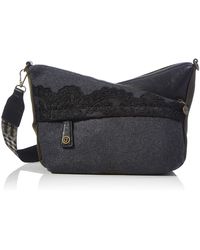 Desigual Accessories Fabric Across Body Bag in Black - Lyst