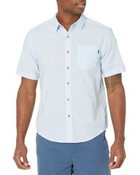 Dockers - Regular Fit Short Sleeve Casual Shirt, - Lyst