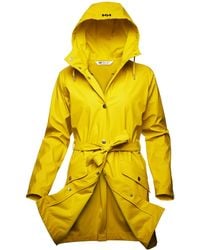 Helly Hansen - Kirkwall Ii Waterproof Belted Rain Coat With Hood - Lyst
