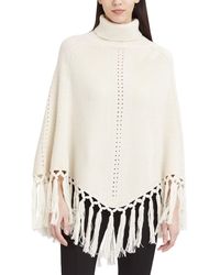 bcbg turtleneck poncho