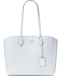 Kate Spade - Suite Crossgrain Leather Large Work Tote - Lyst