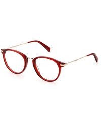 Levi's Lv 5029 Eyeglasses Matte Green/clear Demo Lens in Brown for