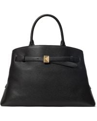 Kate Spade - Deco Pebbled Leather Large Satchel - Lyst