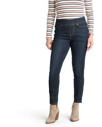 levi signature totally shaping slim straight jeans