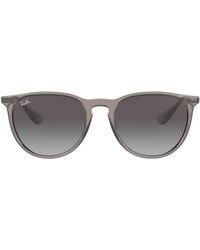 Ray-Ban - Rb4171f Erika Asian Fit Round Sunglasses - Lyst