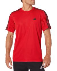 adidas - Size Training Essentials 3-stripes T-shirt - Lyst