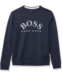 hugo boss sweatshirt blue