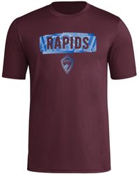 adidas - Colorado Rapids Local Pop Short Sleeve Pre-game T-shirt - Lyst