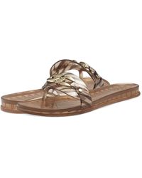 vince camuto studded jelly sandals