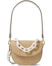 Anne Klein - Mini Convertible Shoulder Bag With Resin Chain - Lyst