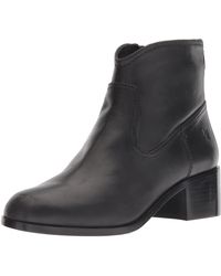 frye claire bootie cognac