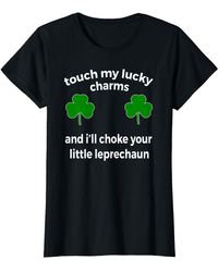 Lucky Brand - Touch Lucky Charms I'll Choke Your Leprechaun Funny T Shirt - Lyst