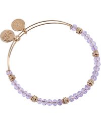 ALEX AND ANI - Aa821724sg:crystal And Rondelle Beaded Ewb - Lyst