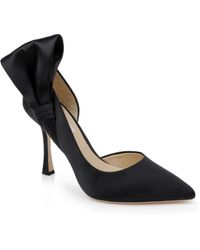 Badgley Mischka - Alejandra Pointed Toe Half D'Orsay Pump - Lyst