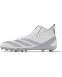 adidas - Pallone da football americano, da uomo, Bianco/Argento Metallico/Bianco, 51 1/3 - Lyst