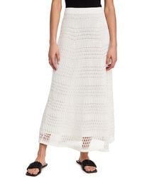 Theory - Lace Knit Kirt - Lyst
