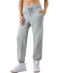 Champion - , Powerblend Fleece Joggers, Comfortable Sweatpants For , 27", Oxford Gray C-patch Logo, X-large - Lyst