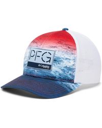 Columbia - Pfg Camo Mesh Ball Cap - Lyst
