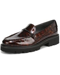 Franco Sarto - Senna Loafer Brown Mult Patent Faux Leather 6.5 M - Lyst
