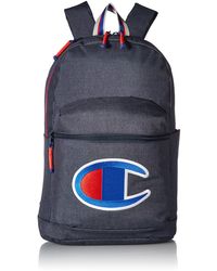 champion backpack mens blue