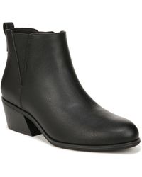 Dr. Scholls - Lacey Ankle Boot Black Smooth 10 W - Lyst