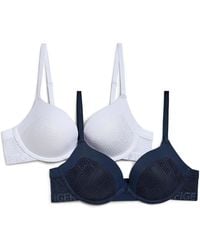 Tommy Hilfiger - All Over Lace Lightly Lined Micro Bra 2-pack - Lyst