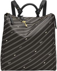 fossil claire backpack handbolsas brandy