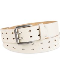 Levi's - Fully Adjustable Peforated Belt With Double Prong Buckle - Lyst