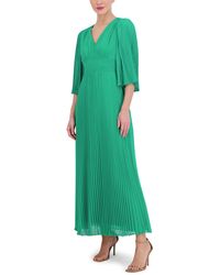 Vince Camuto - Chiffon Pleated Maxi - Lyst