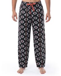 Wrangler - Printed Woven Micro-sanded Cotton Sleep Pajama Pants - Lyst